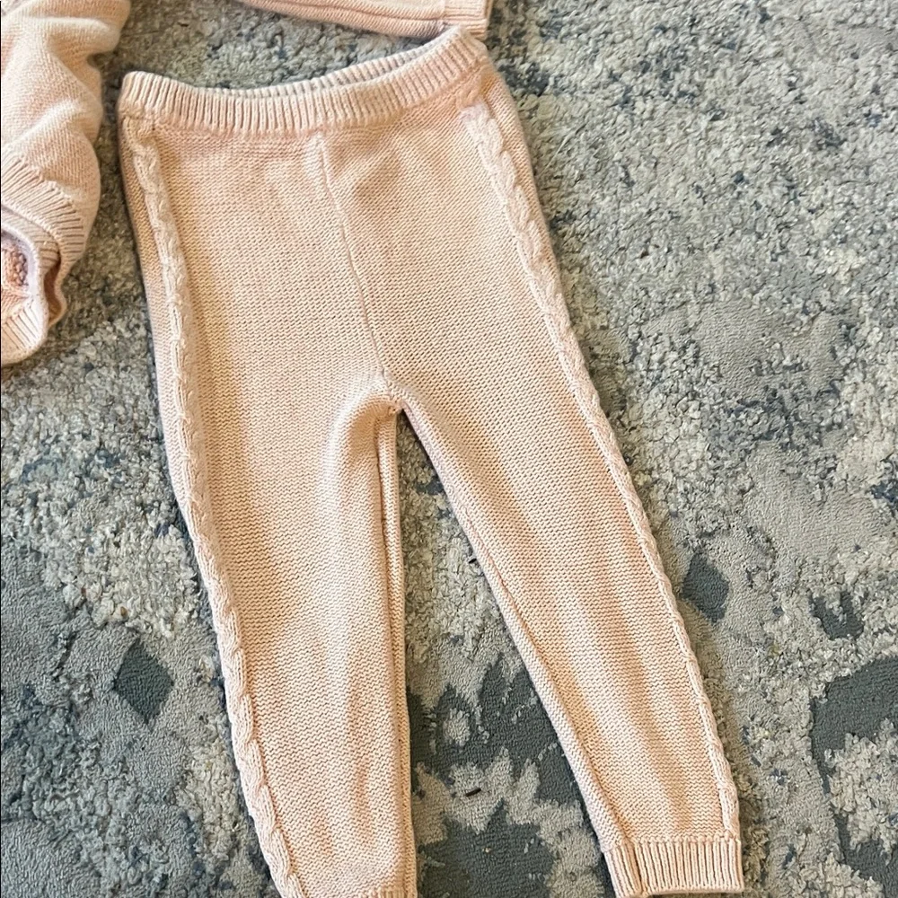 Nicole Miller Pink Matching Sweater Set - Picture 5 of 10